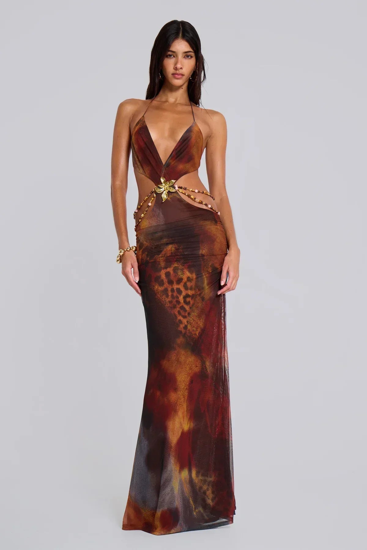 Nordea - Boho Maxi Dress Made of Soft Premium Fabric