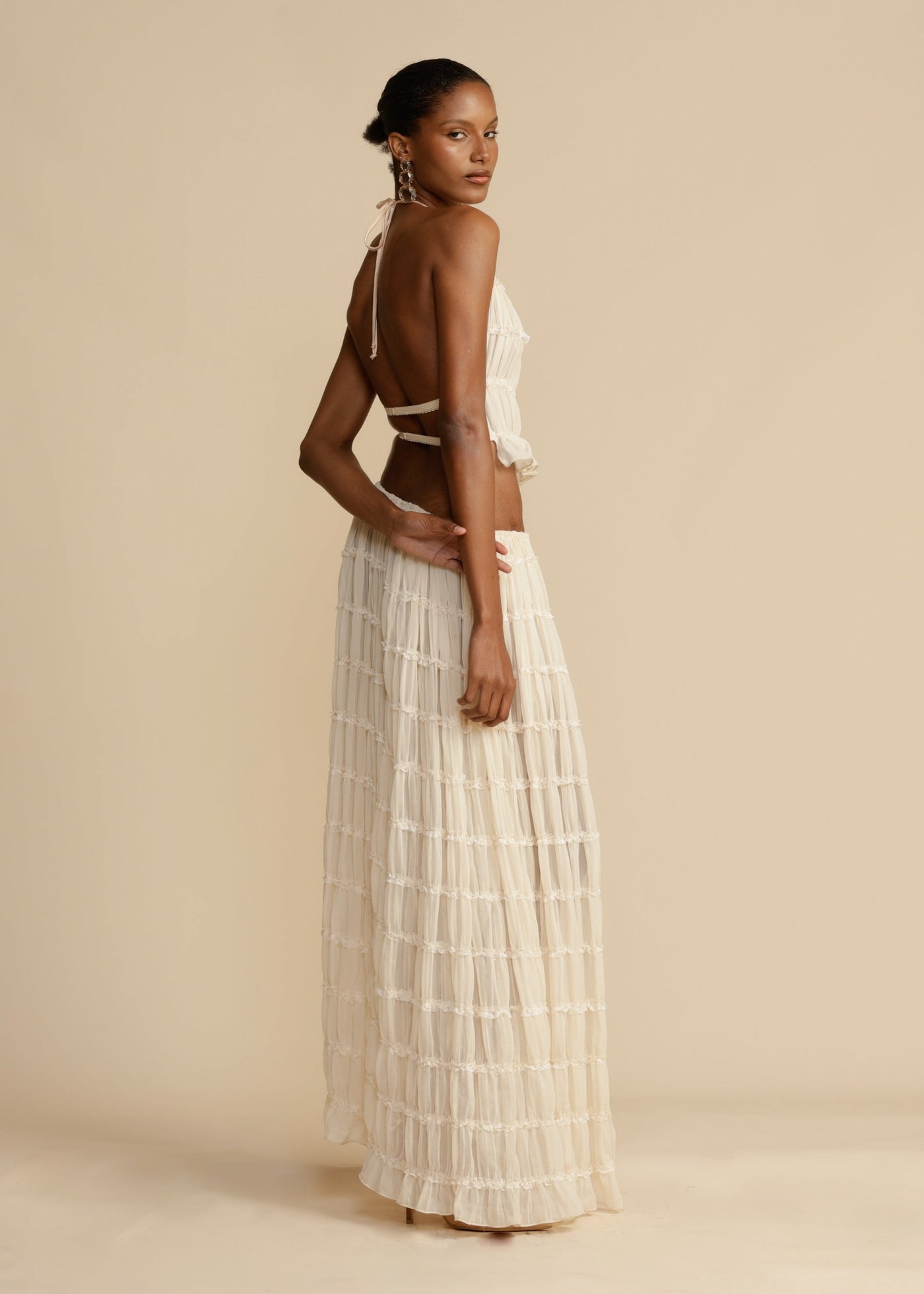 Delina | Ruffle Two-Piece Set