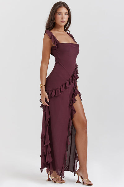 Ayla | Ruffle Maxi Dress