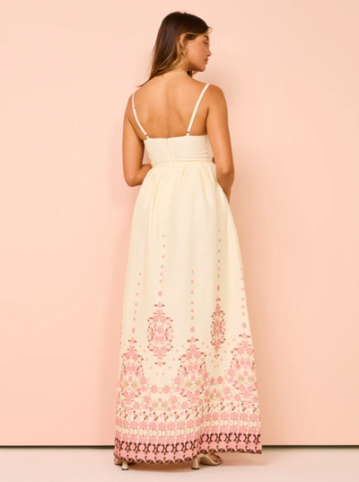 Marigold | Floral Maxi Dress