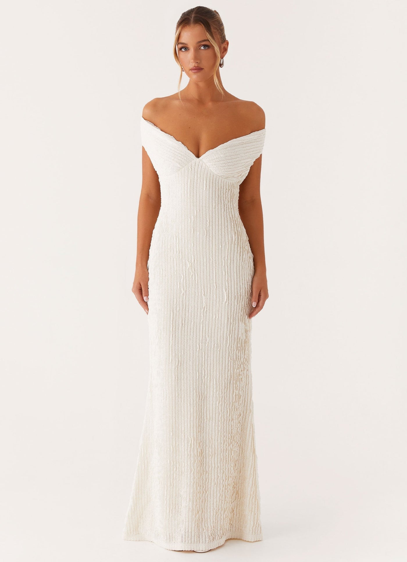 Mae | Off Shoulder Maxi Dress