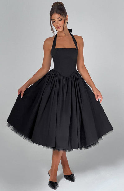Alba | Elegant Midi Dress