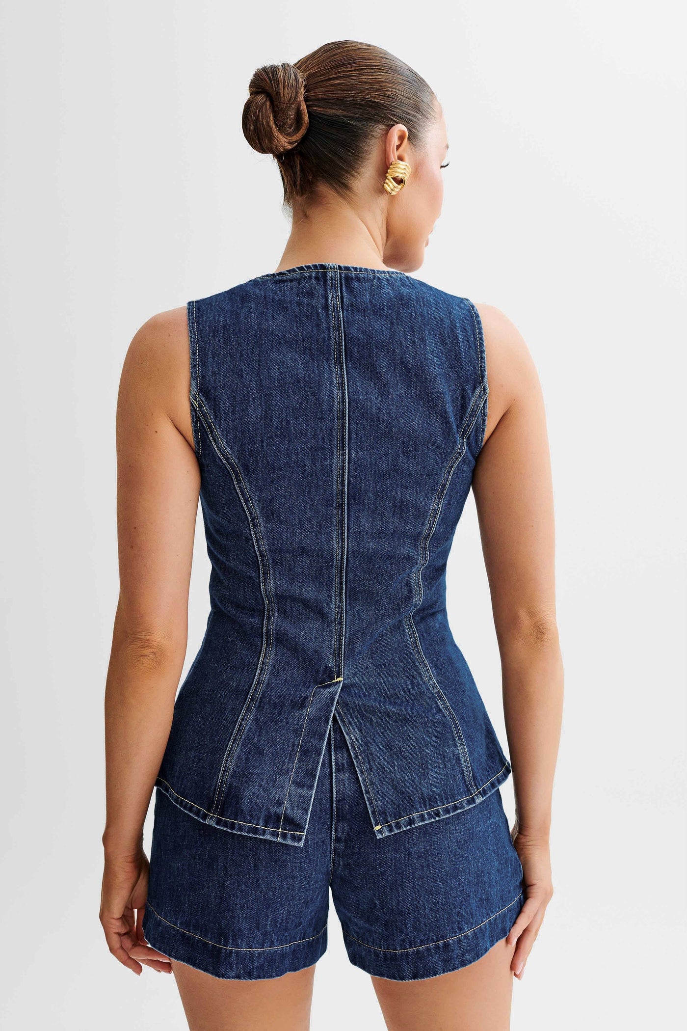 Isabeau | Denim Two-Piece Set