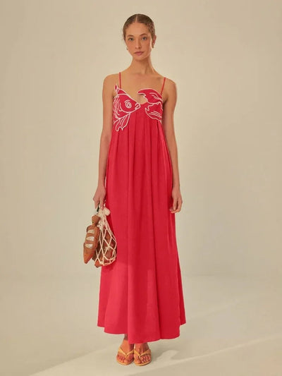 Brielle | Seafish Maxi Dress