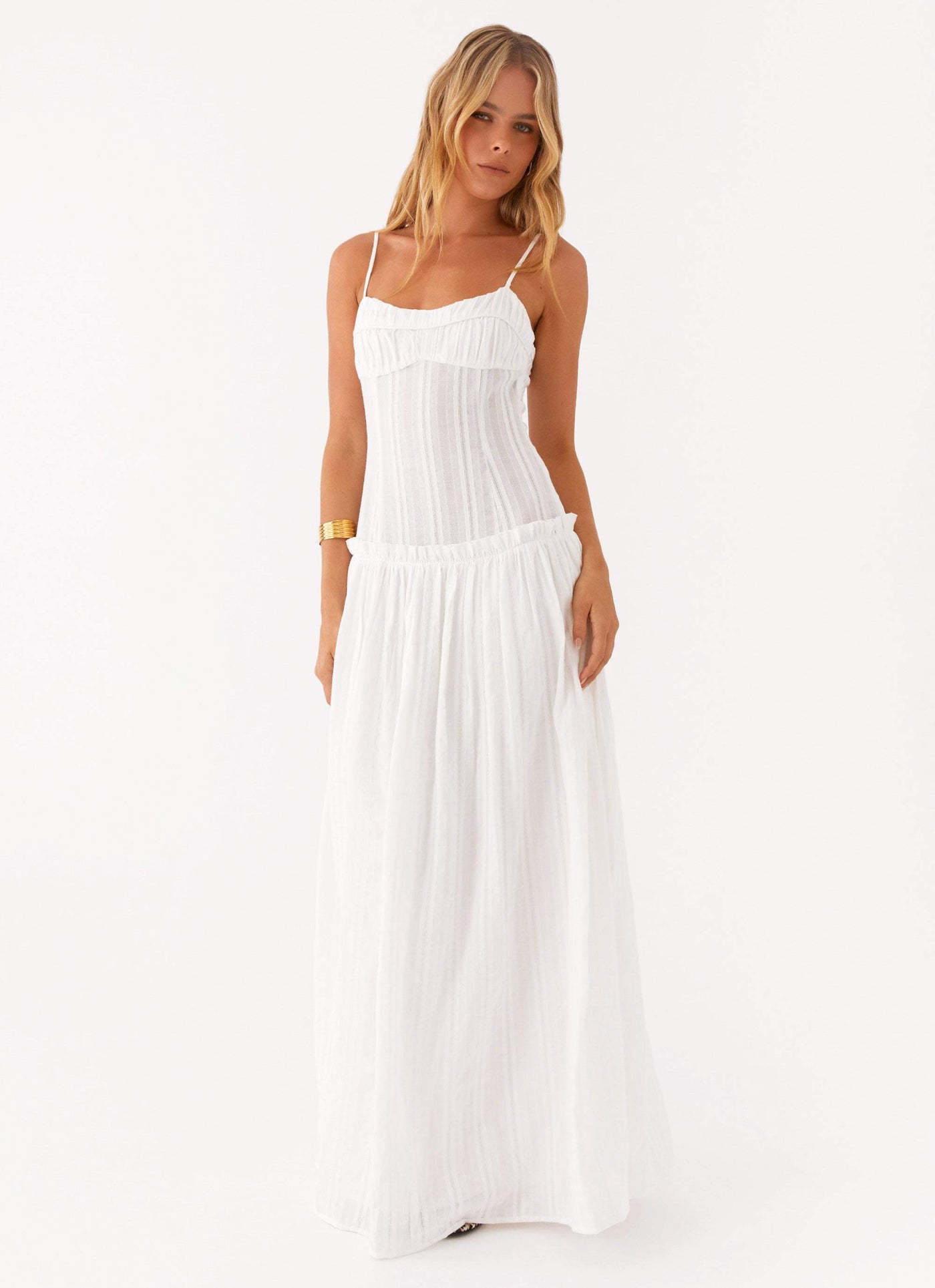 Lucy | Mesh Maxi Dress