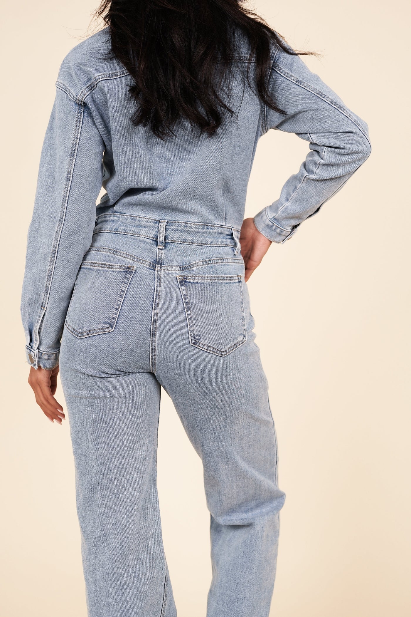 Riley Denim Jumpsuit