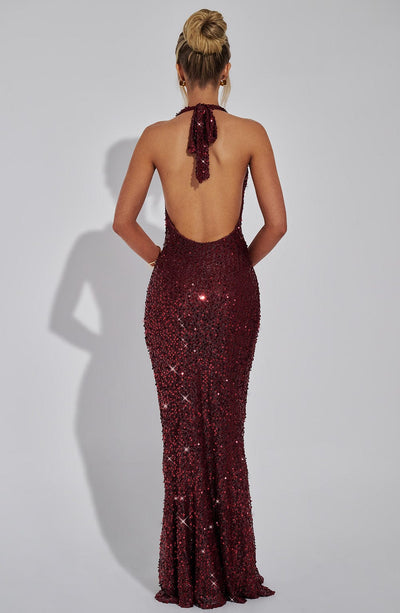 Ruby | Glitter Maxi Dress