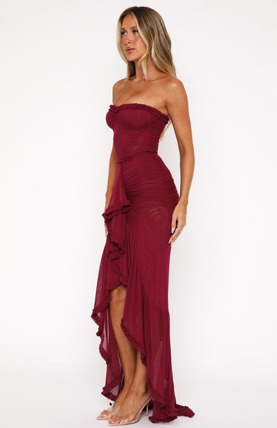 Junie | Ruffle Maxi Dress