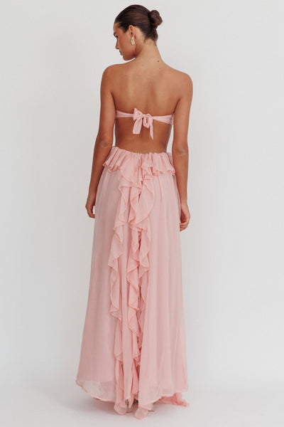 Quilla | Ruffle Maxi Dress