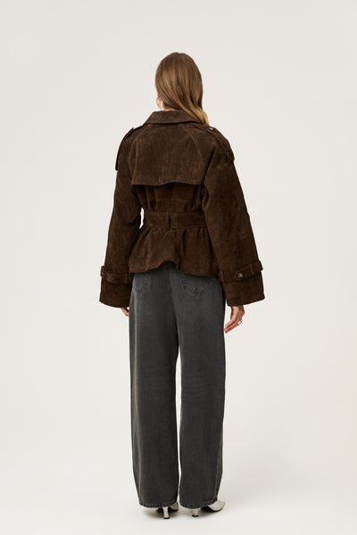 Caza | Cropped Trench Coat