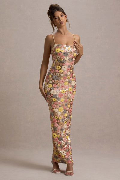 Victoria | Sequin Maxi Dress